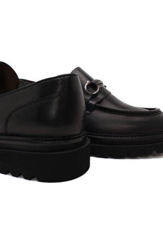 Erkek Siyah Deri Casual Loafer