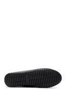 Women's Black Buckle Loafer | Derimod