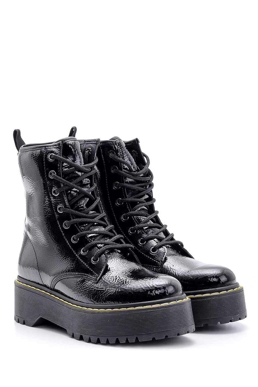 Women's Patent Leather Boots