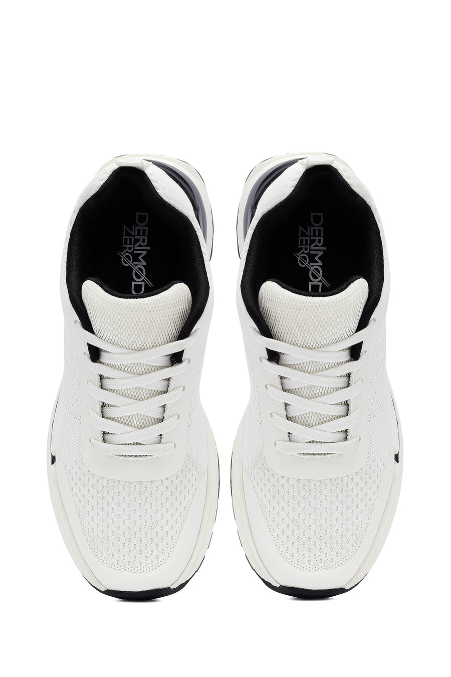 
Derimod Zero Men's White Lace-Up Fabric Sneaker
