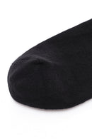 Women's Black 75% Cotton, 23% Polyester, 2% Elastane Socks | Derimod