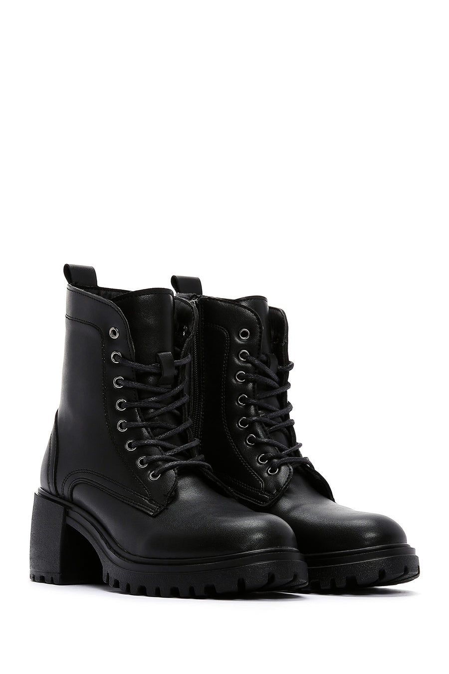Women's Black Heeled Boots