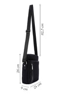 Men's Black Crossbody Bag | Derimod