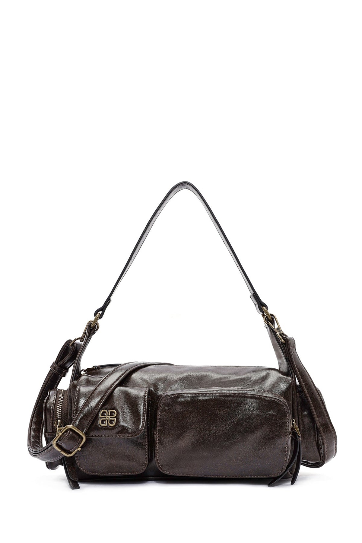 Women's Brown Long Strap Shoulder Bag 24WBD249218 | Derimod