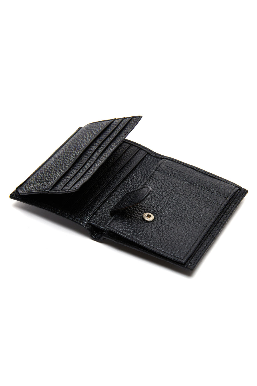 Men's Black Leather Casual Wallet