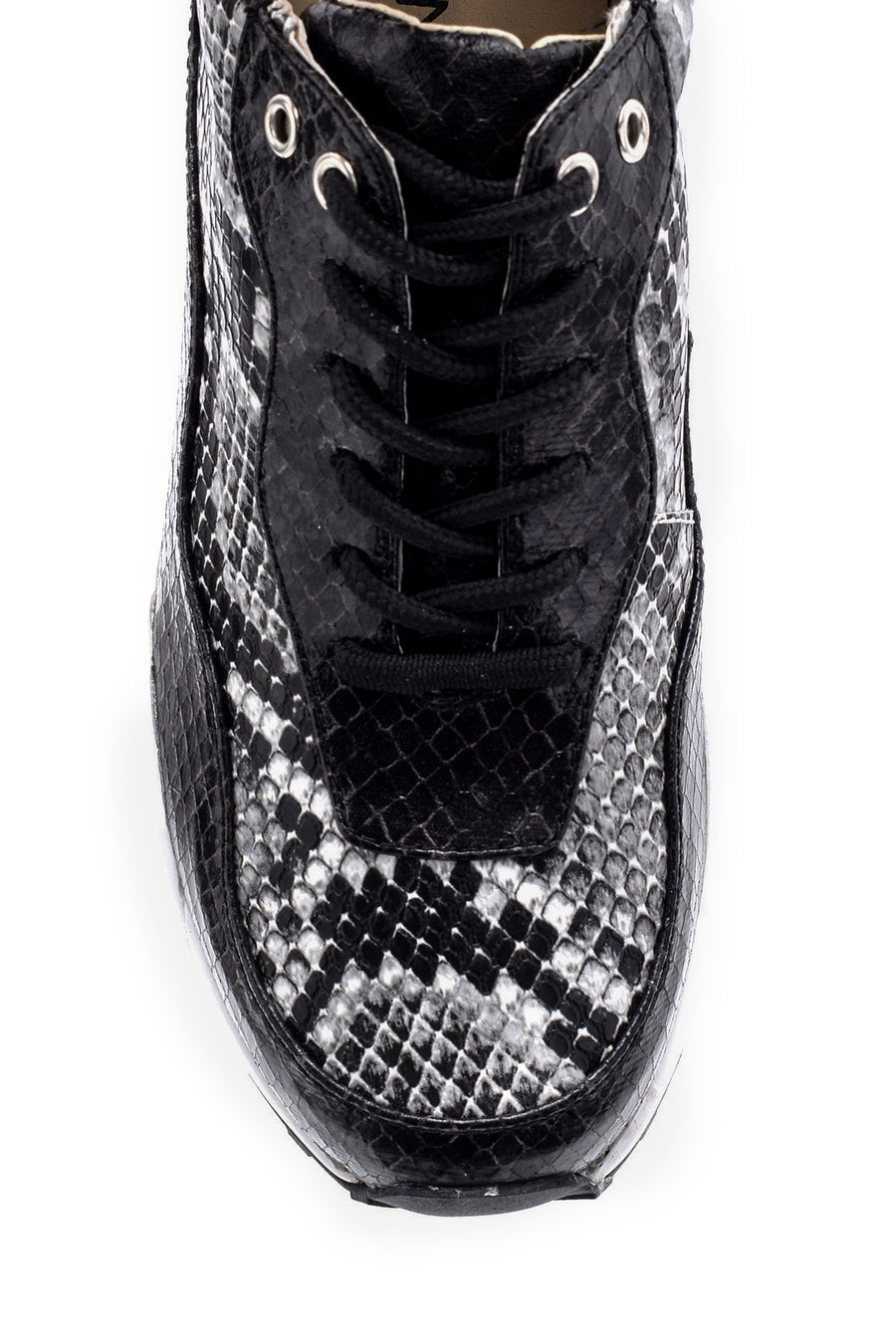 Women's Snake Pattern Detailed Sneaker