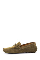 Erkek Deri Süet Loafer | Derimod