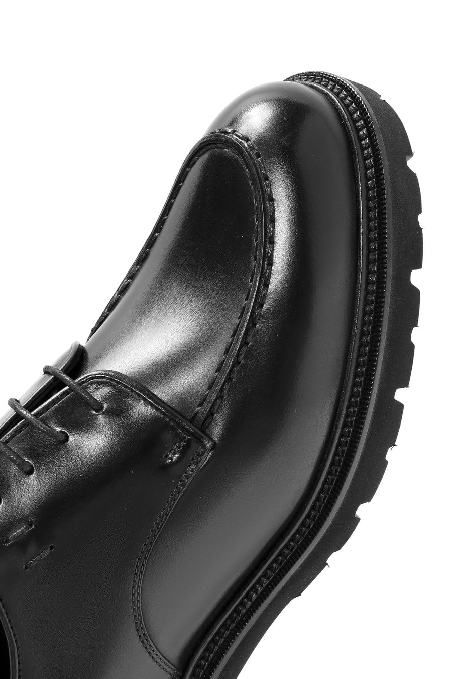 Men's Black Leather Casual Shoes