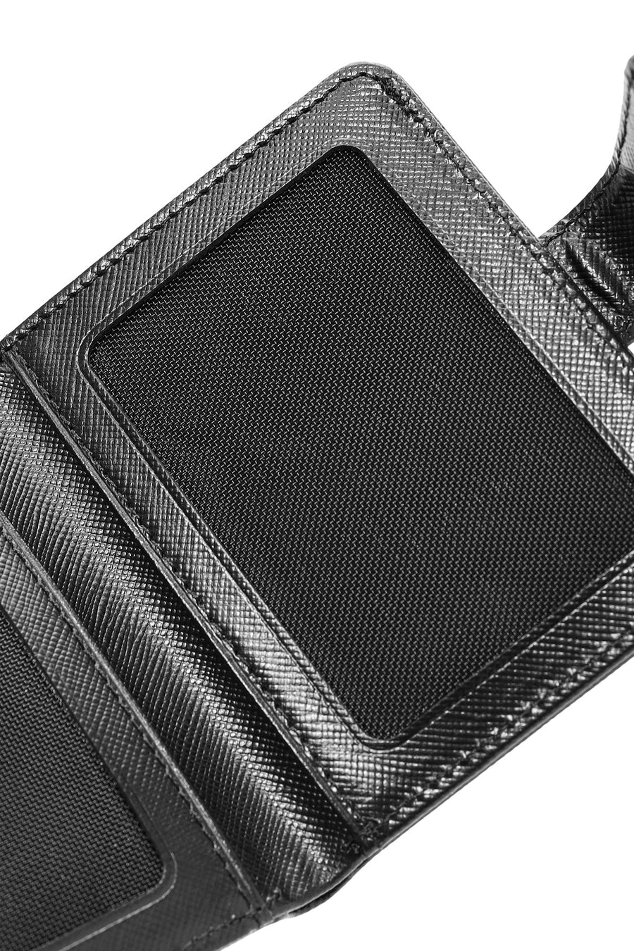 Men's Black Leather Card Holder