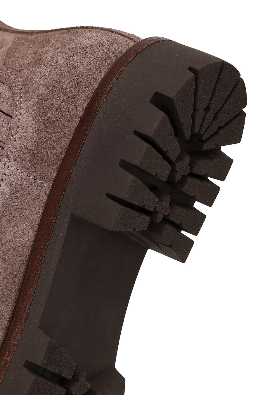 Woman Mink Suede Leather Chelsea Boots