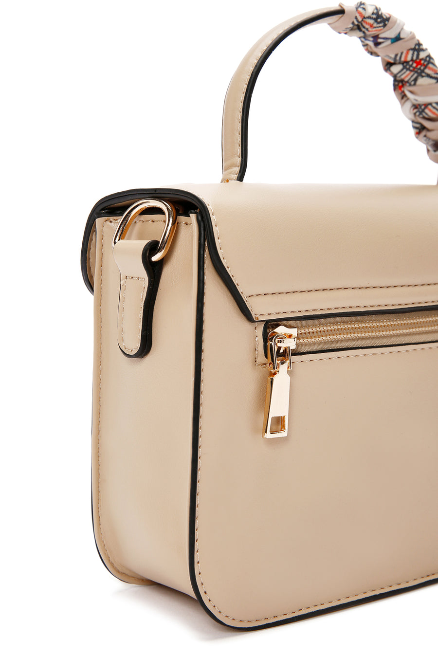 Women's Beige Long Strap Shoulder Bag