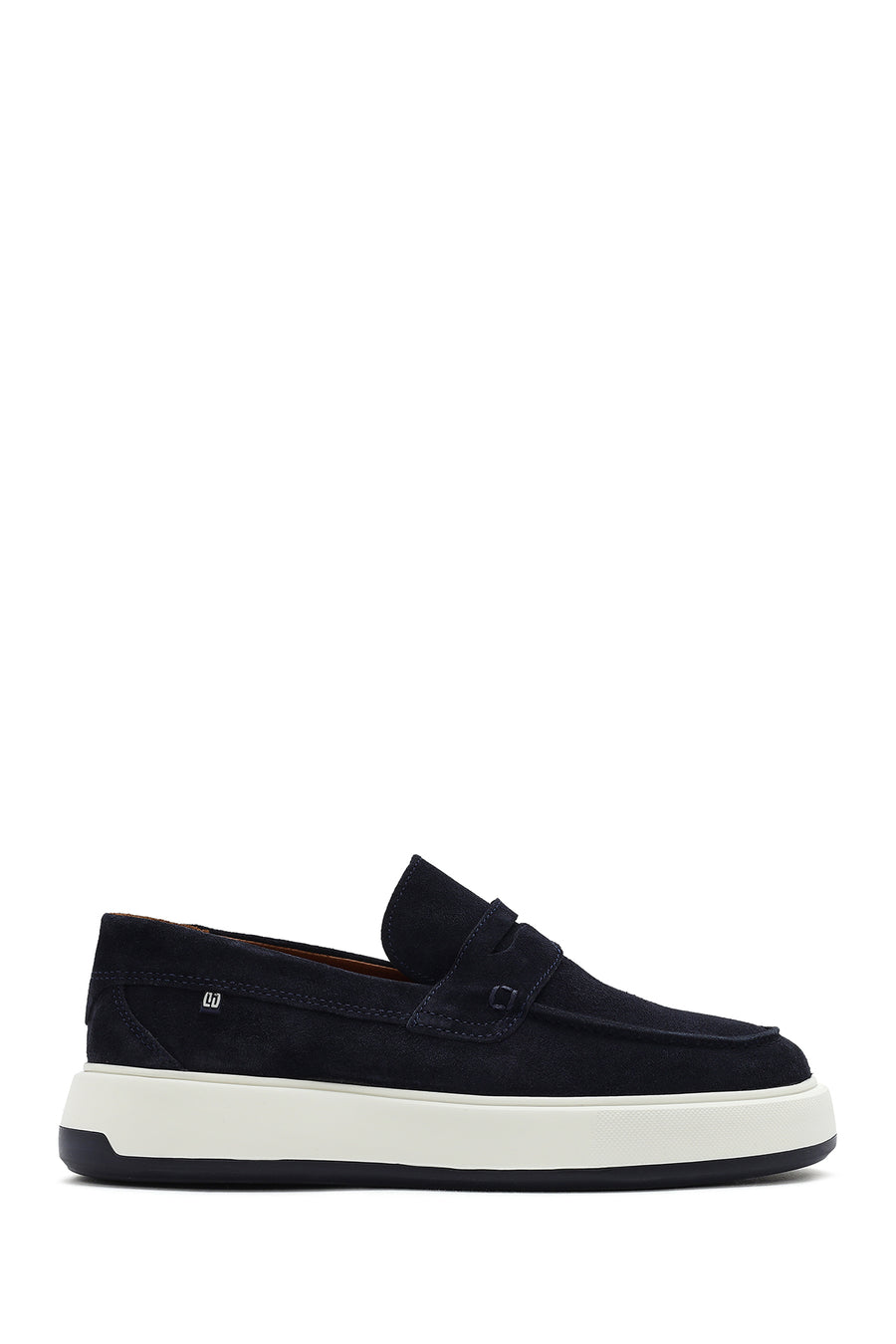 Erkek Lacivert Süet Deri Casual Loafer 25SFD707310 | Derimod