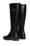 Women's Black Zippered Boots | Derimod