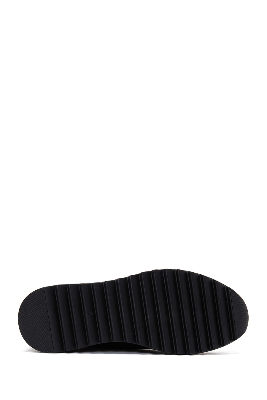 Men's Black Leather Sneaker