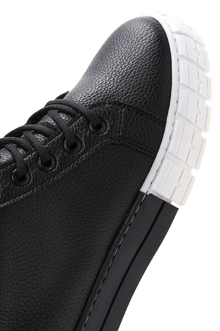 Women's Black High Top Sneaker
