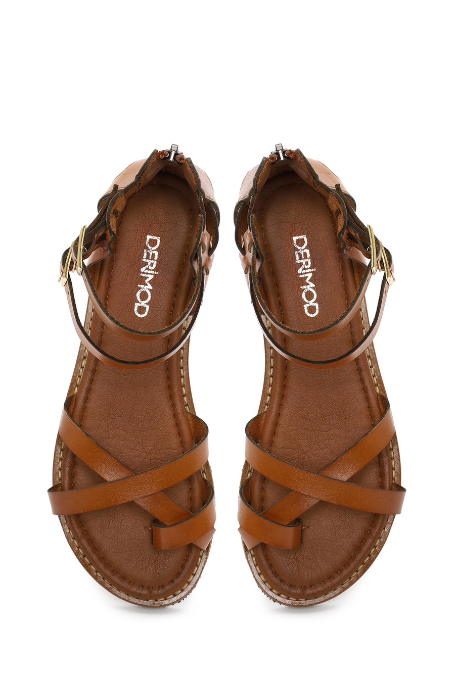 Woman Taba Leather Bodrum Sandal