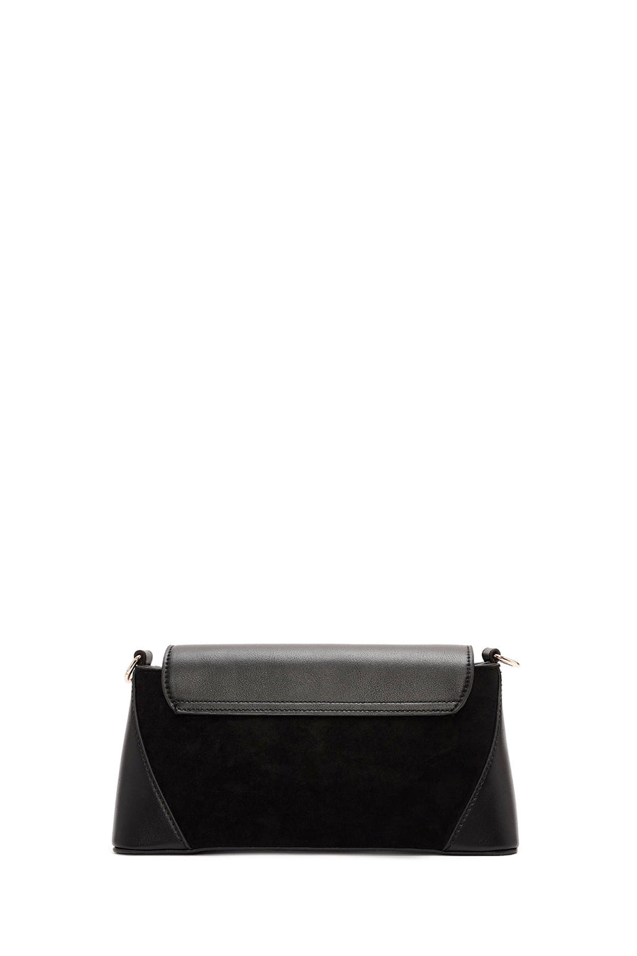 Women's Black Long Strap Shoulder Bag