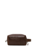 Male Brown Leather Handbag | Derimod