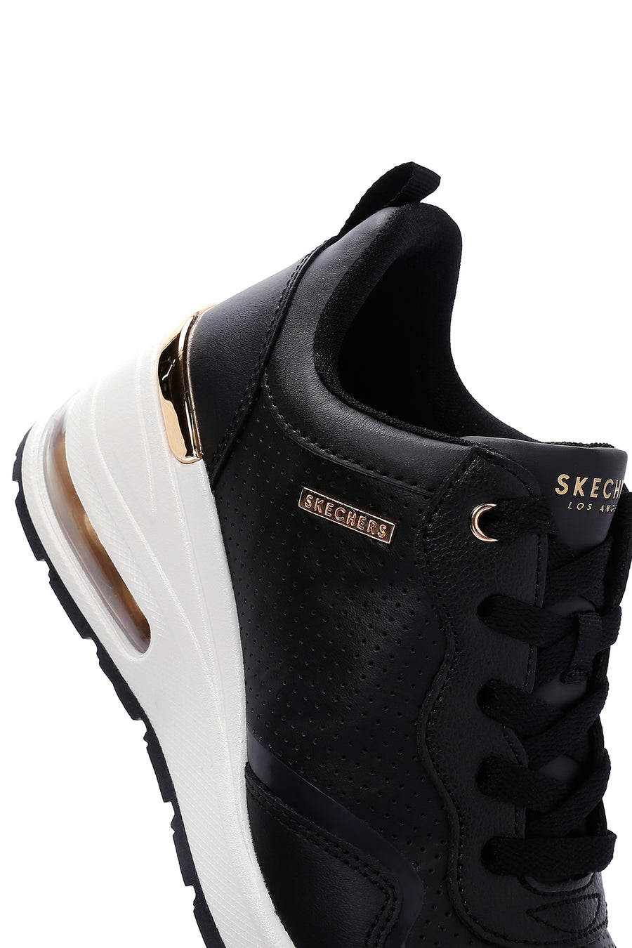 Skechers Kadın Siyah Millon Air Dolgu Topuk Sneaker