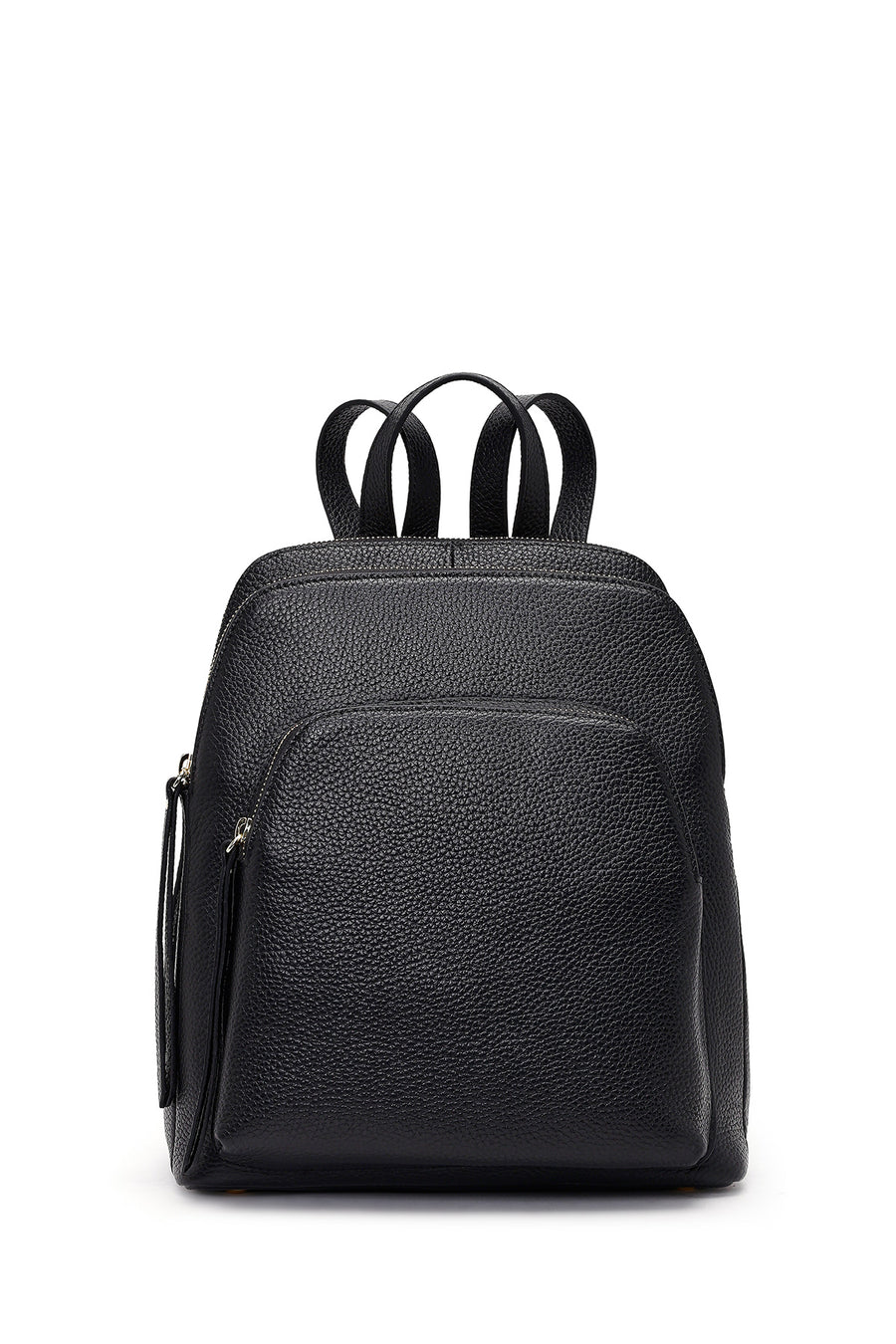 Women's Black Leather Backpack 25WBD2303FT | Derimod