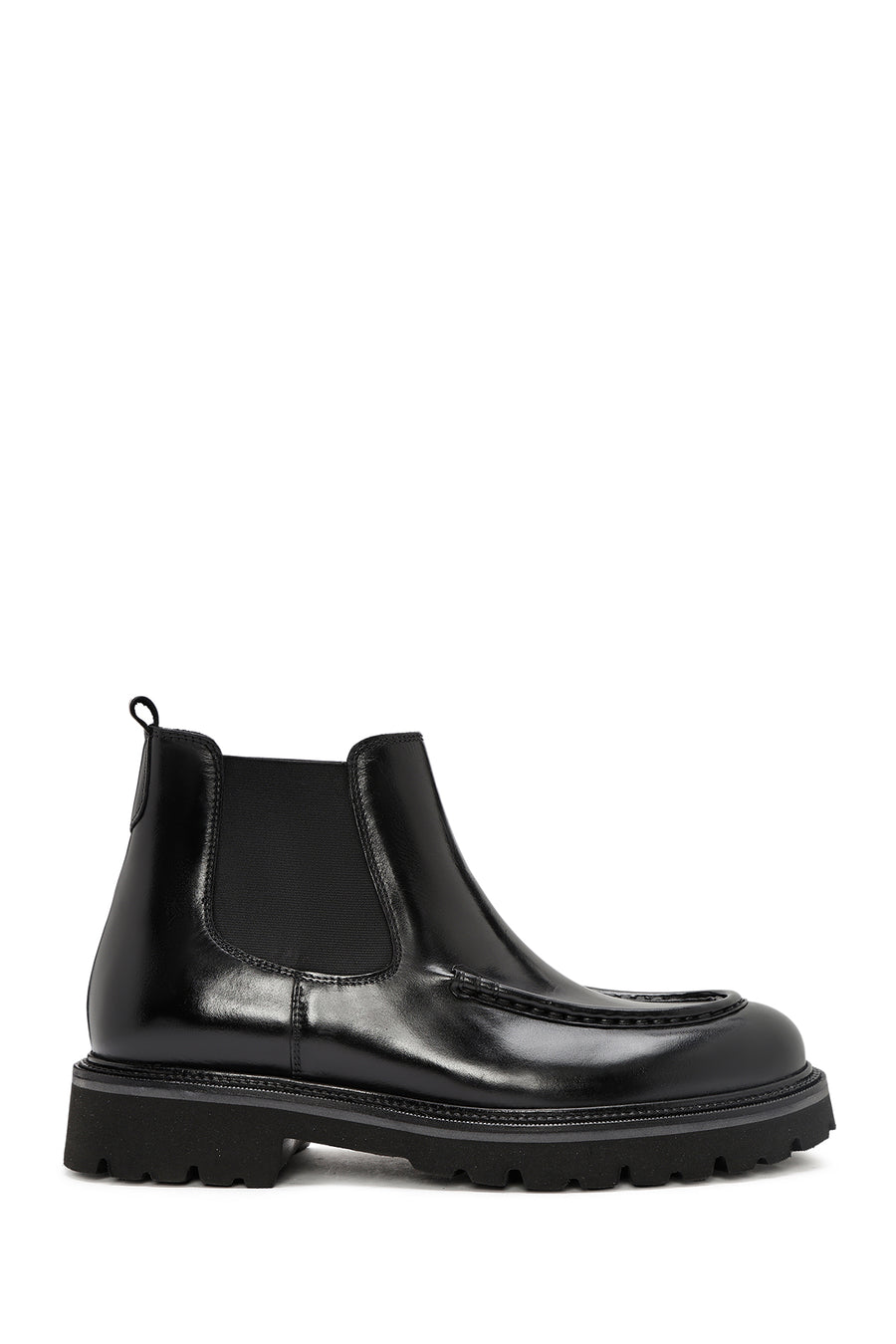 
Men's Black Leather Chelsea Boot
 24WFD740218 | Derimod