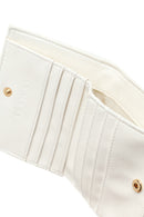 Women's Cream Wallet with Accessories | Derimod