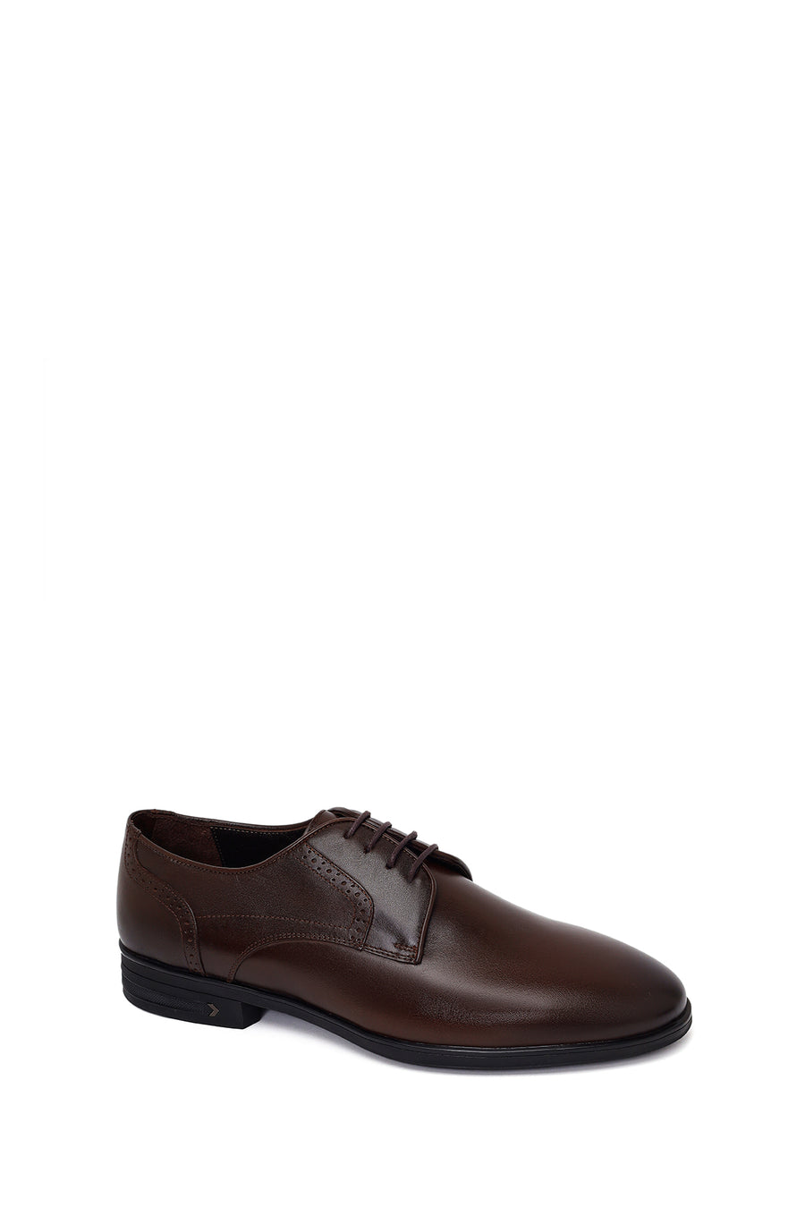 Male Brown Lace-Up Leather Casual Shoes
