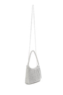 Women's Silver Long Chain Strap Stone Bag | Derimod