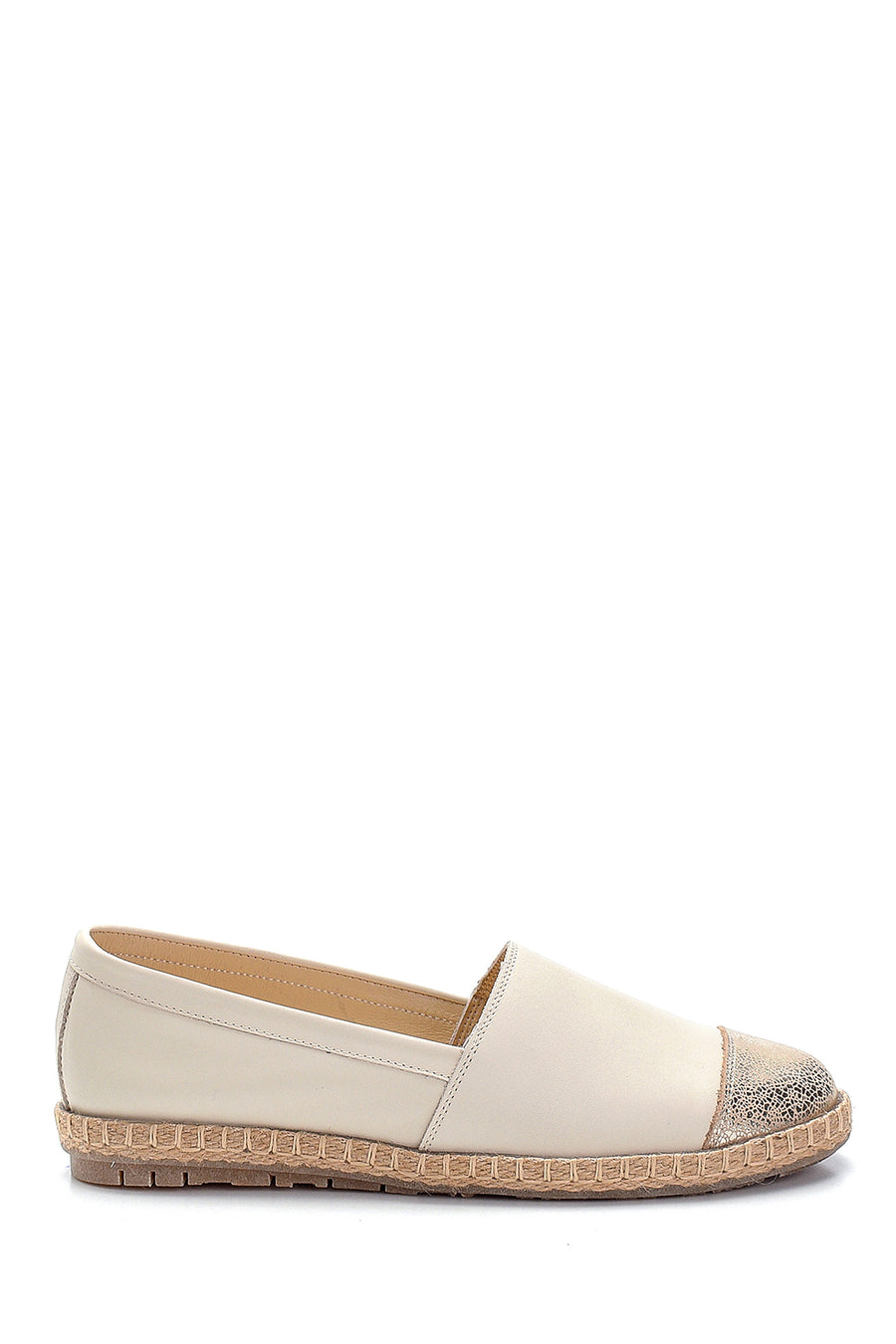 Women's Leather Espadrilles 21SFD410818 | Derimod