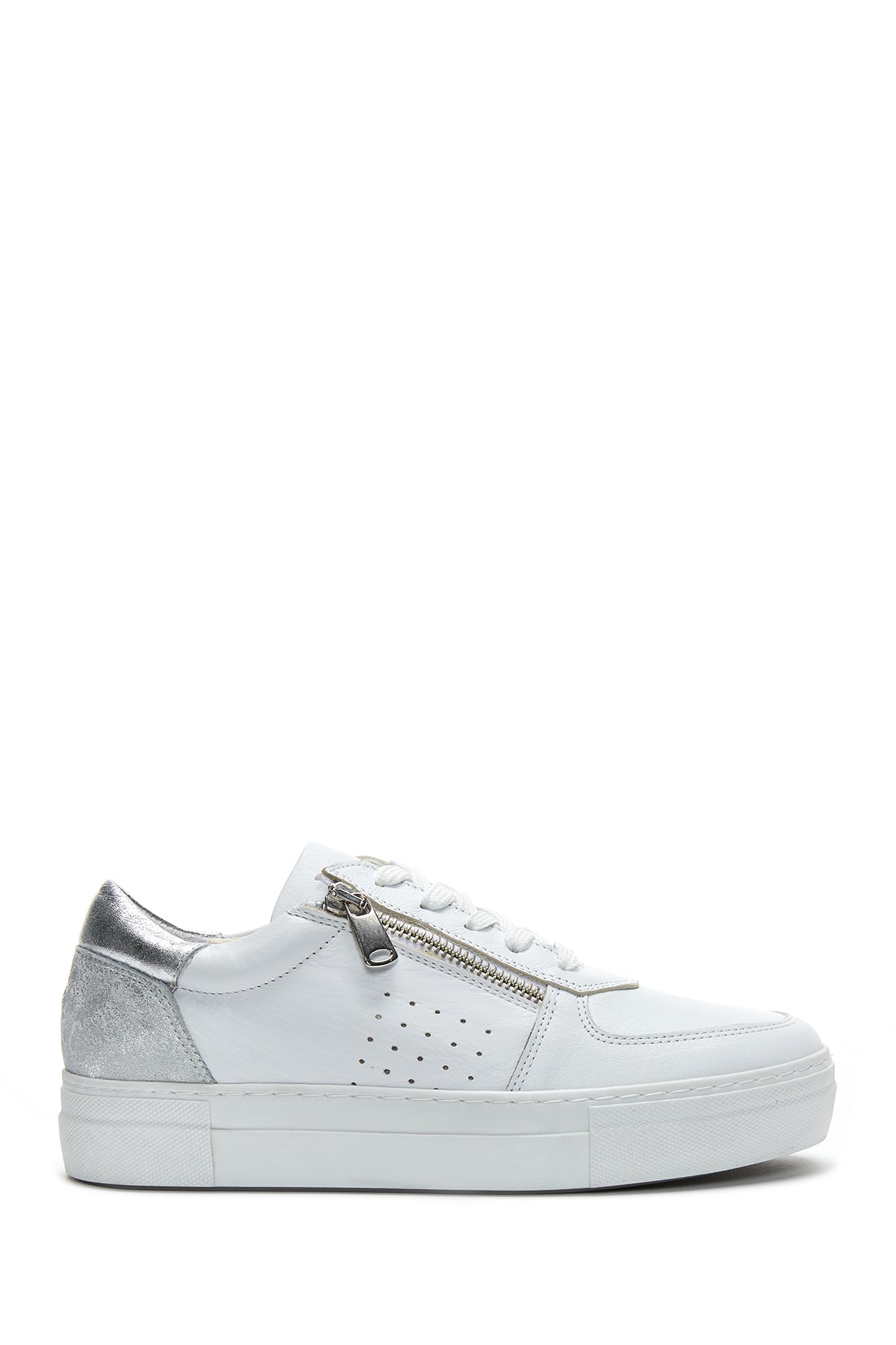 Kadın Deri Fermuarlı Sneaker 22SFD371118 | Derimod