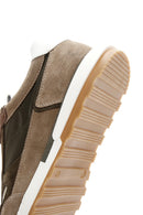 Men's Mink Leather Sneaker | Derimod