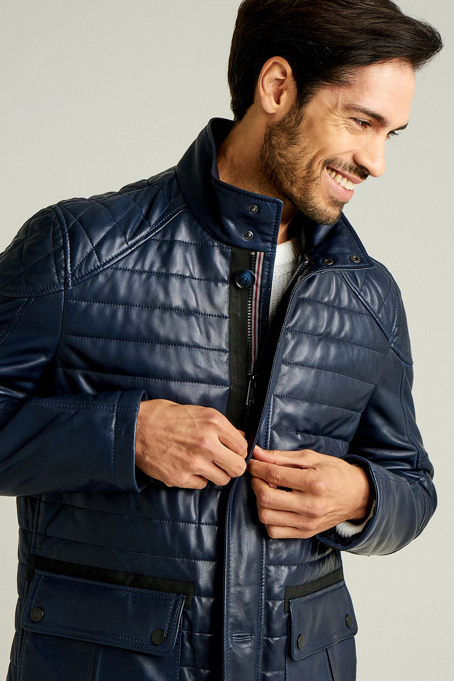Silvana Men's Leather Jacket
