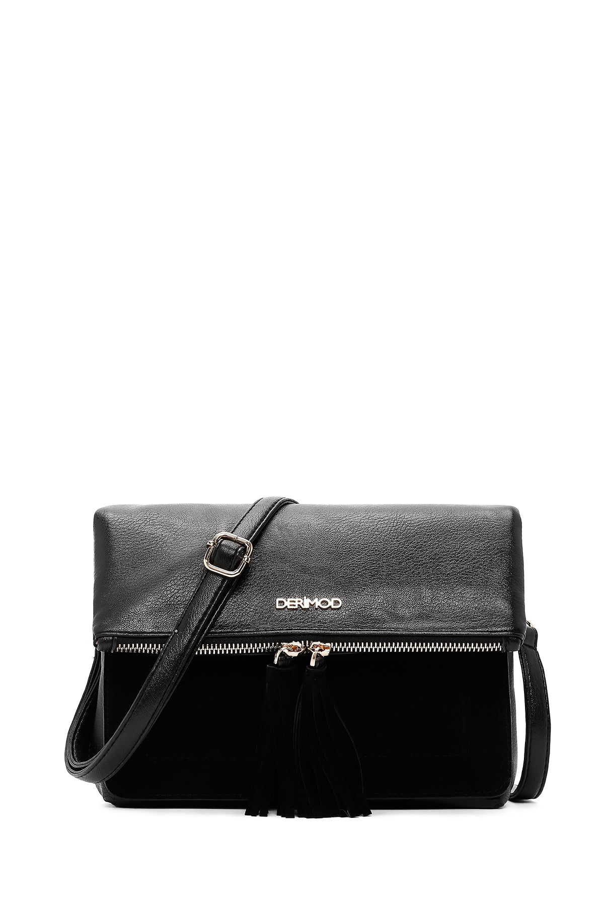 Women's Black Long Strap Crossbody Bag 24WBD210514 | Derimod