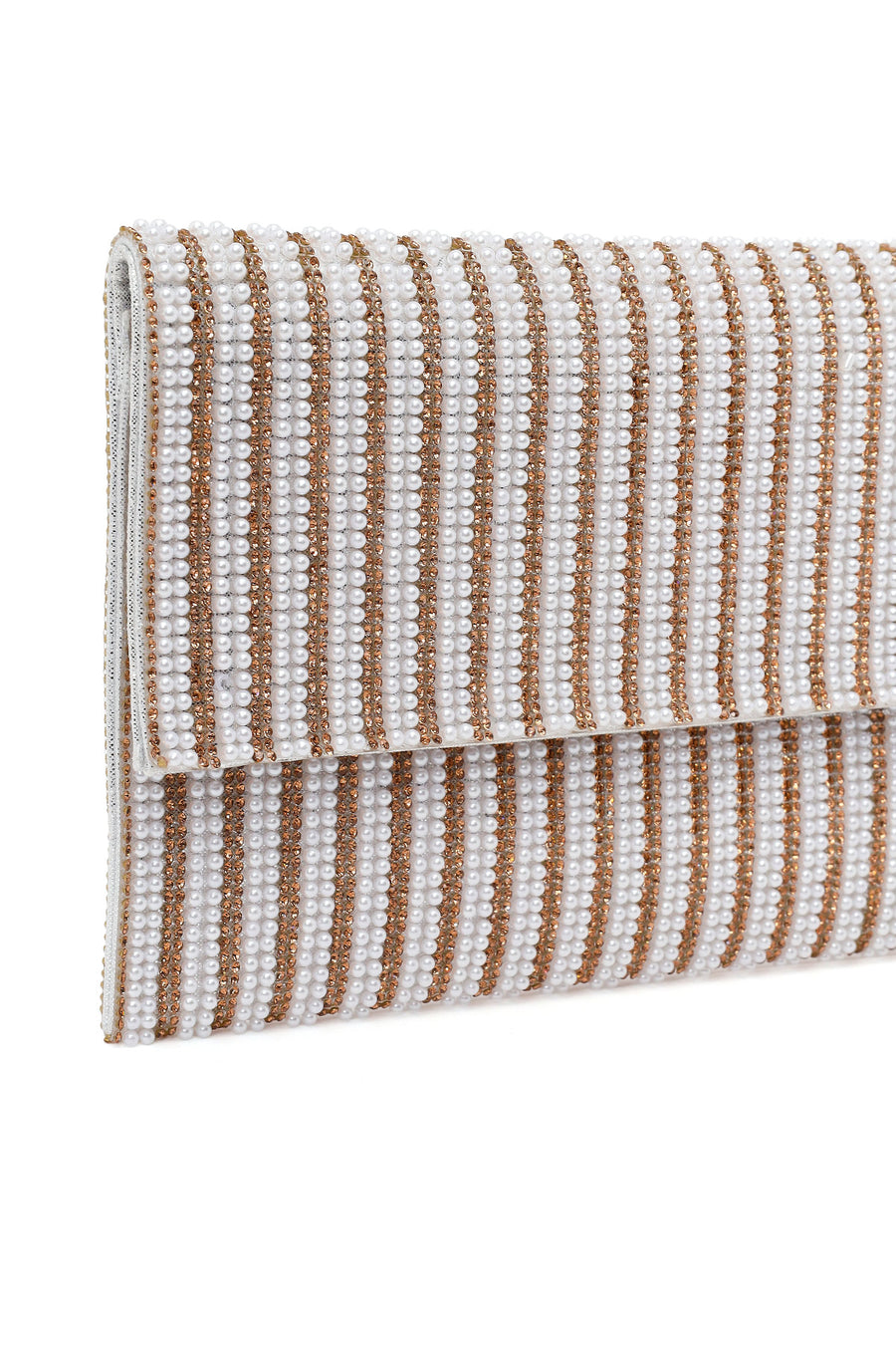 Woman Pink Chain Strap Rhinestone Evening Bag