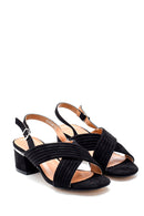 Women's Casual Heeled Sandals | Derimod