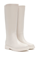 Women's Cream Rain Boots | Derimod