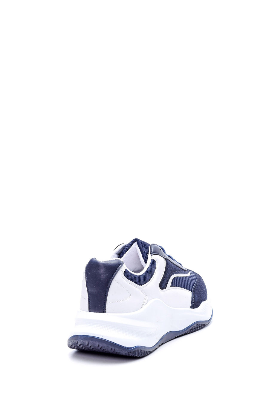 Men's High-Sole Suede Sneaker