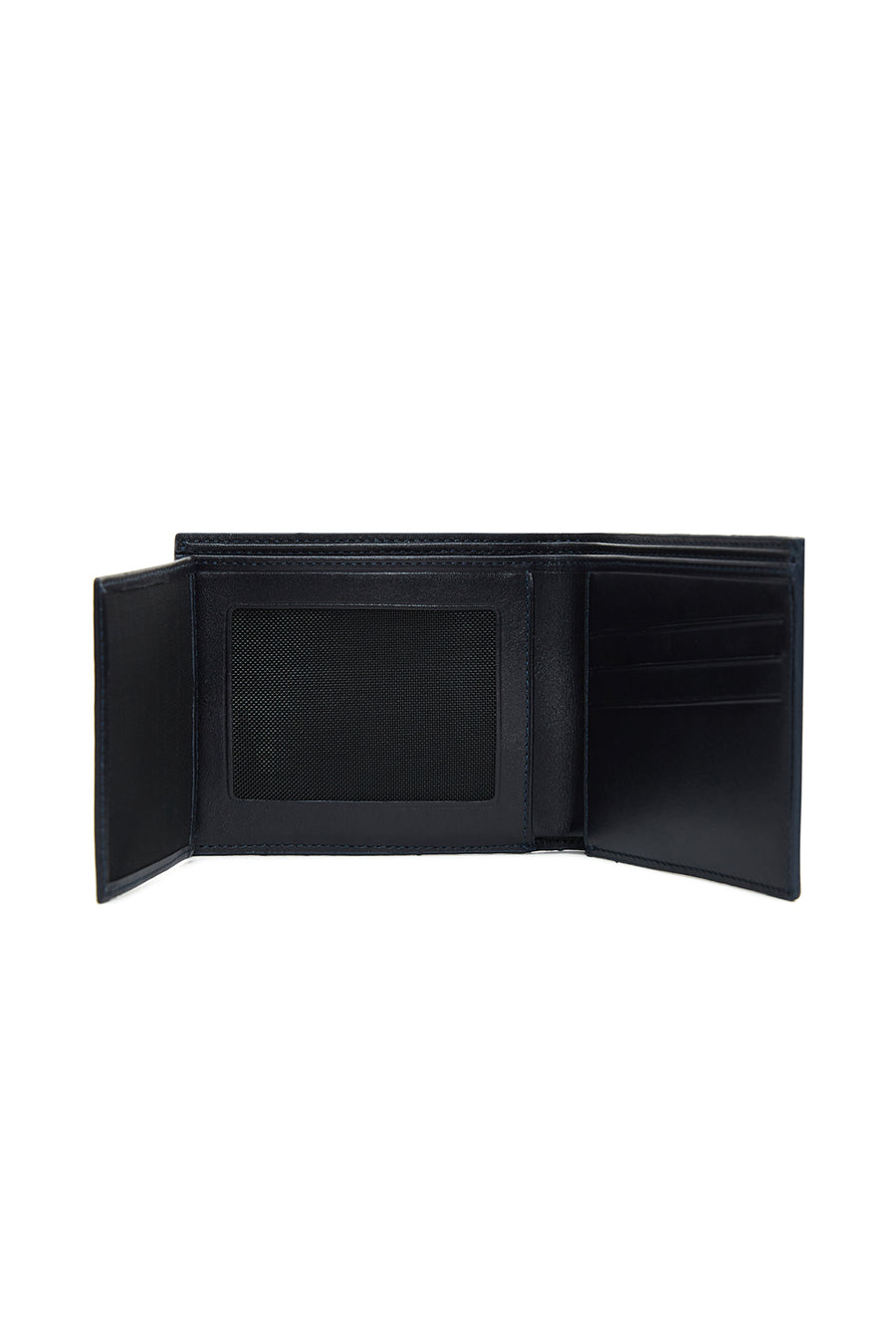 Men's Navy Blue Leather Wallet
