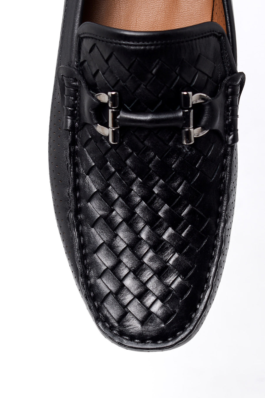 Men's Buckled Leather Loafer