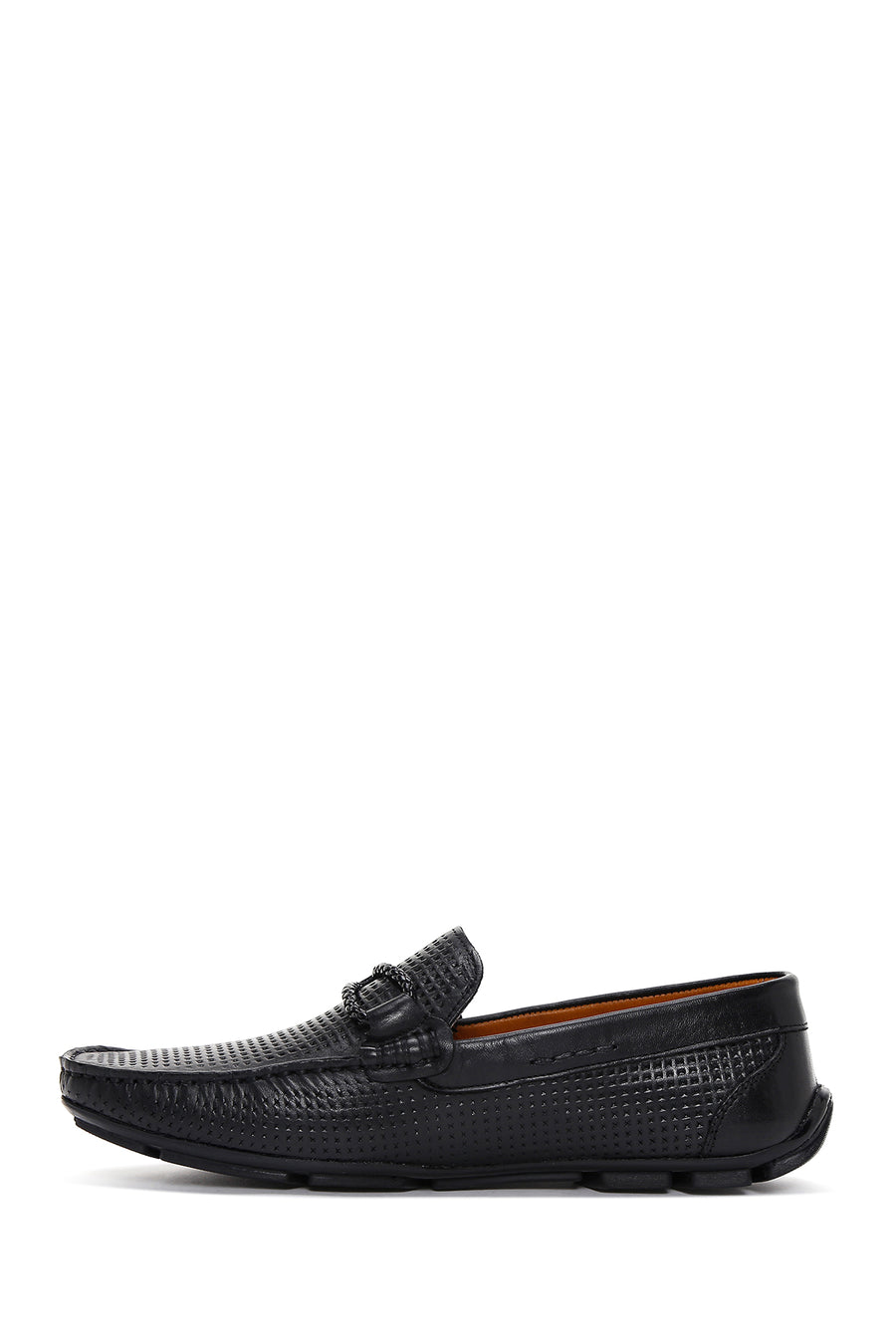 Derimod Fly Erkek Siyah Deri Casual Loafer