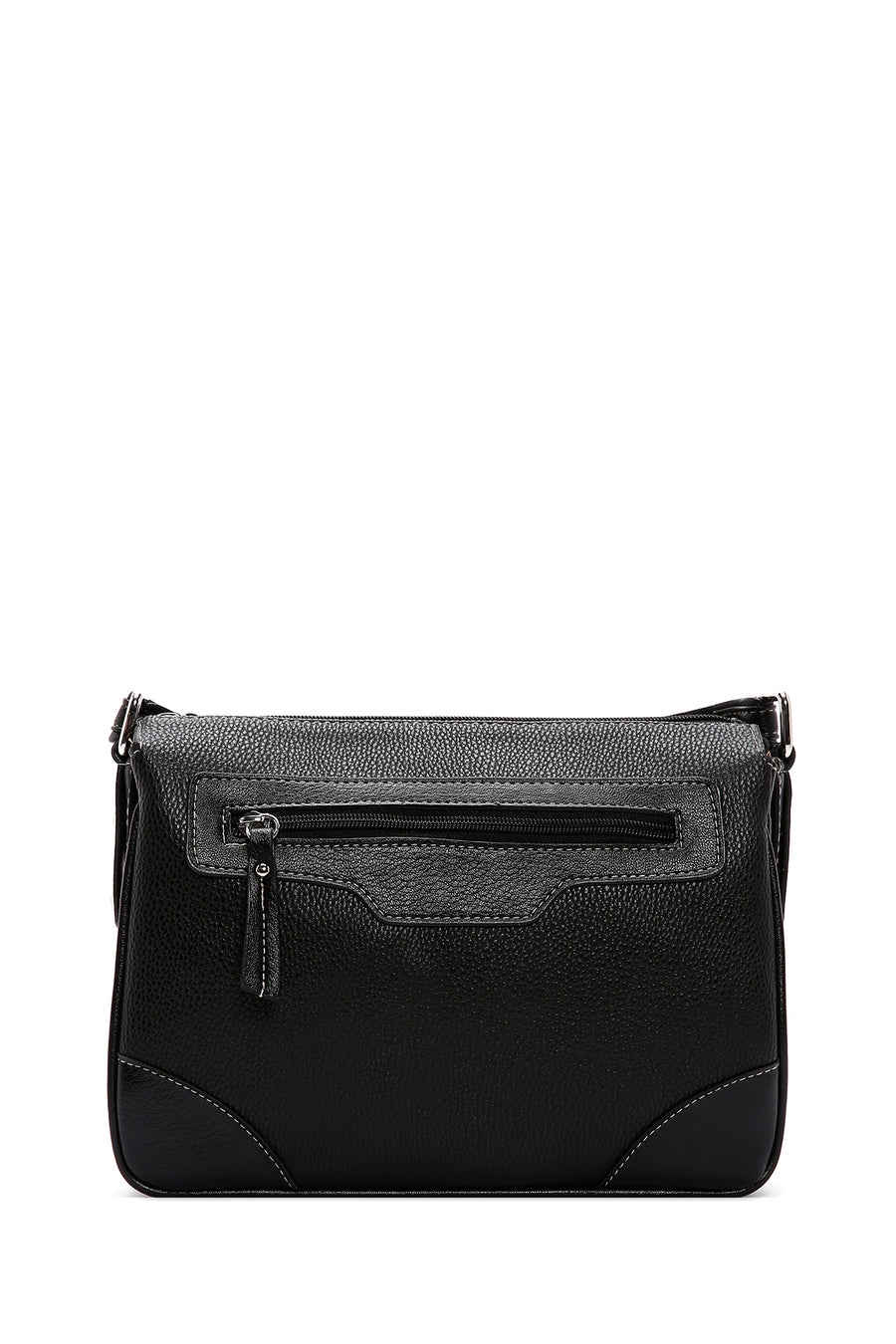Women's Black Long Strap Crossbody Bag