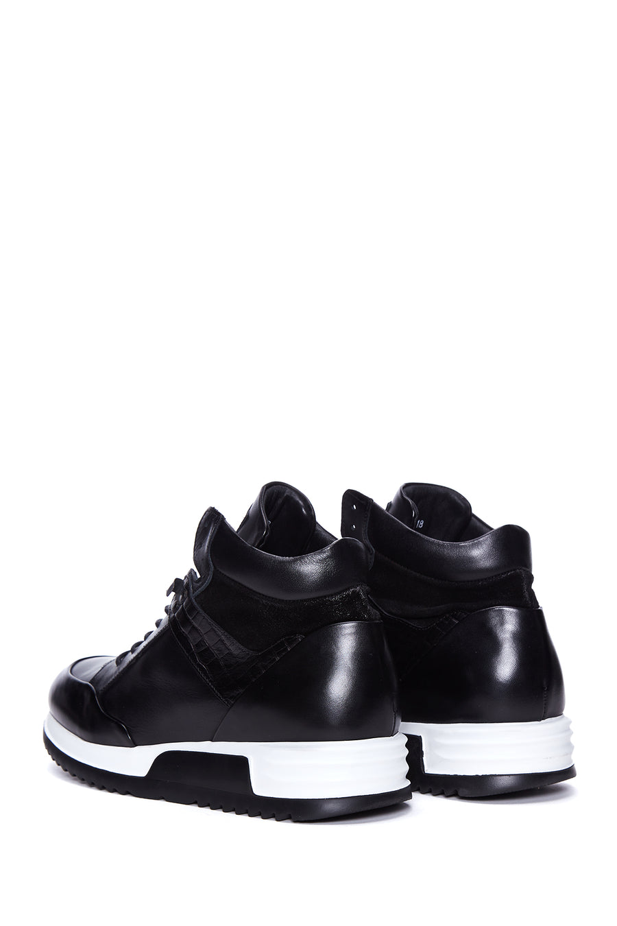 Men's Leather High Top Sneaker