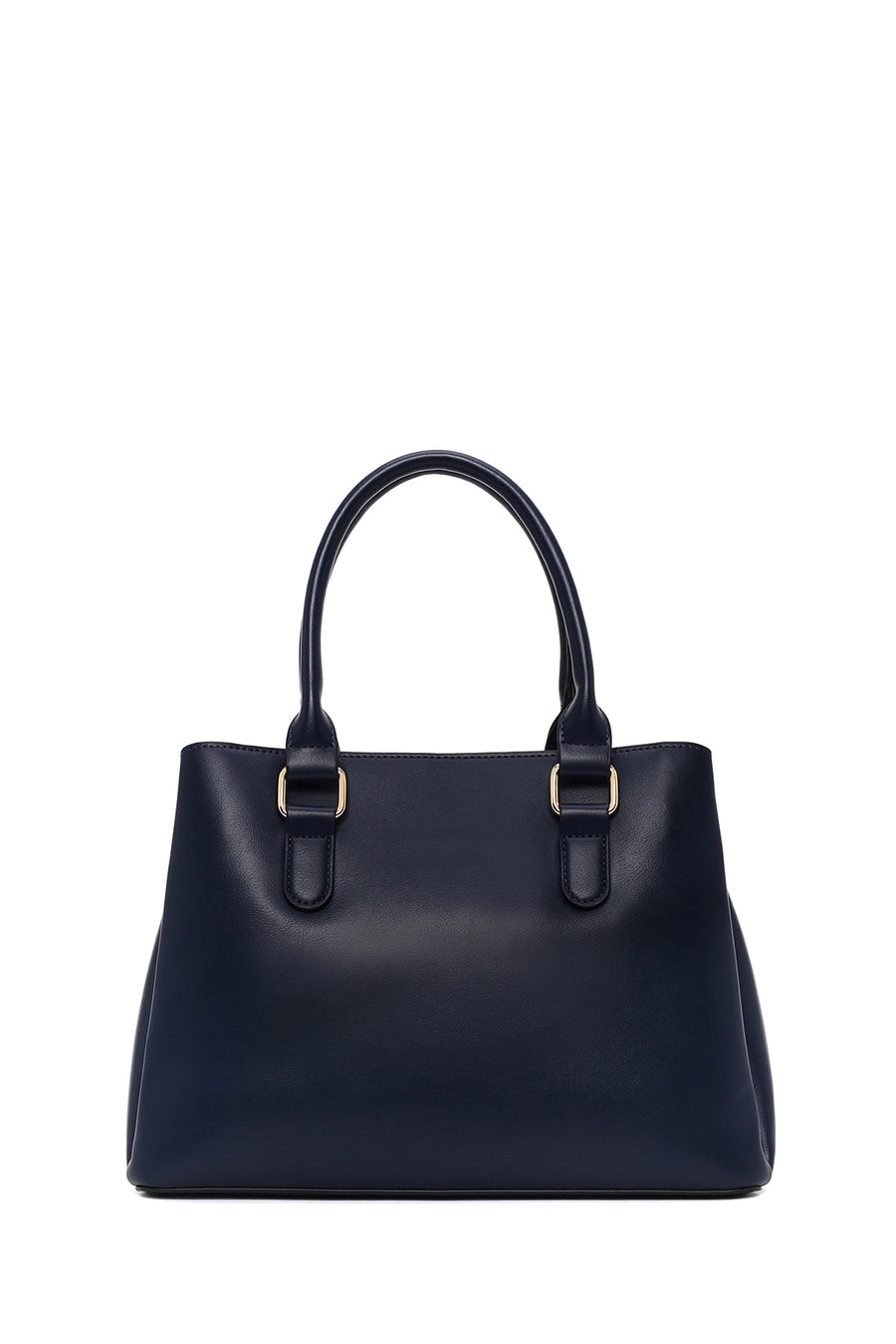 Woman Navy Blue Long-Strap Shoulder Bag