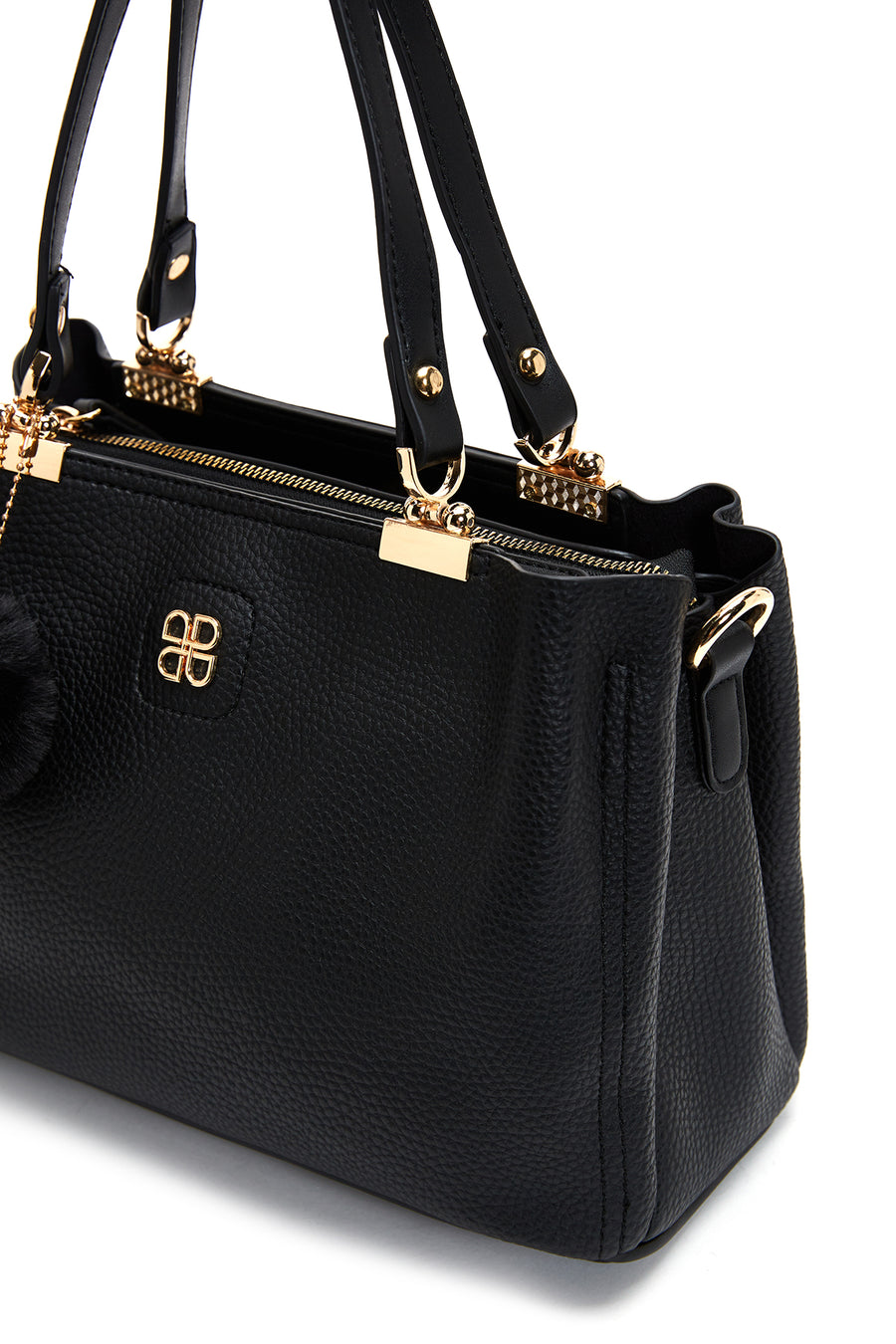 Women's Black Shoulder Bag