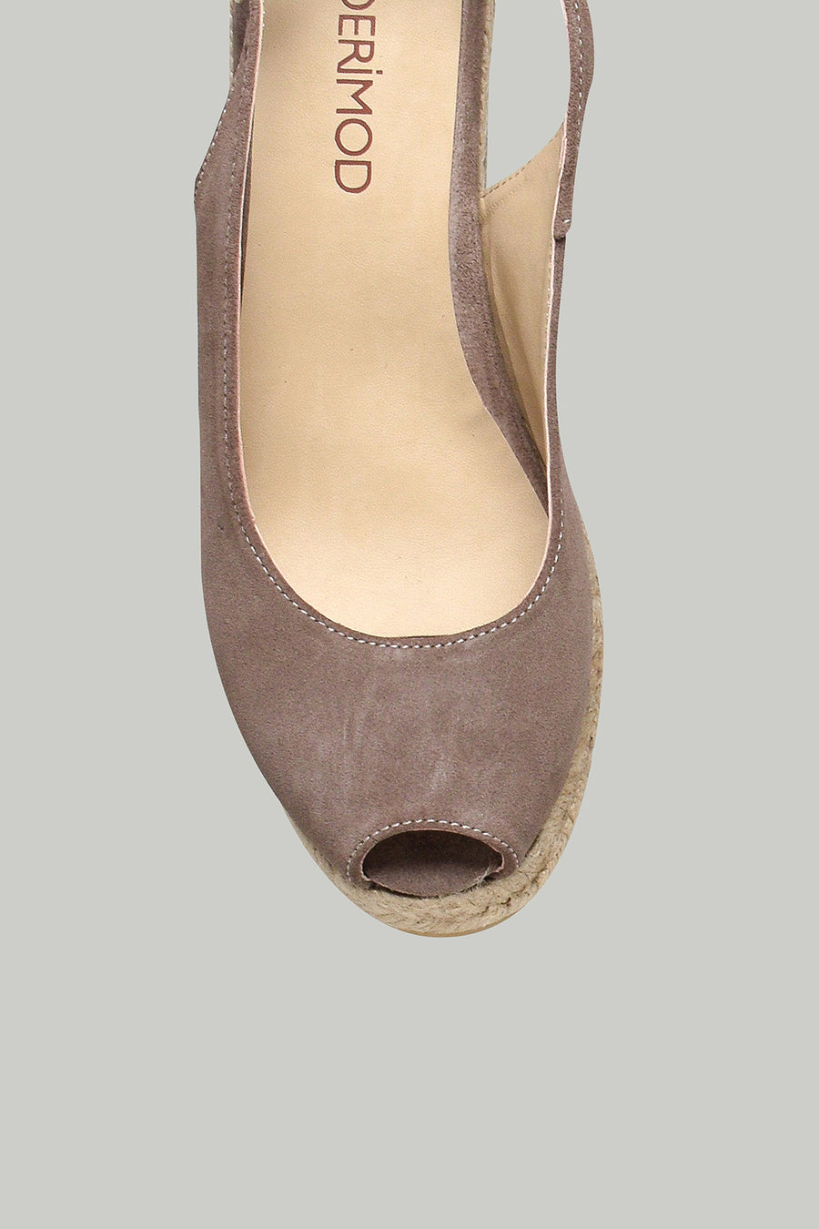 Dolgu Topuk Süet Kadın Espadril