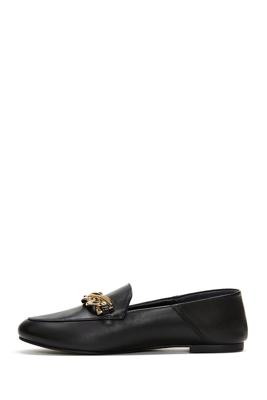 Kadın Deri Zincirli Loafer