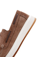 Men's Mink Lace-Up Suede Leather Casual Shoes | Derimod