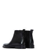 Men's Black Leather Classic Boots | Derimod