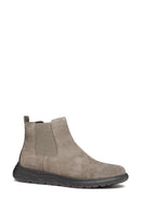 Geox Men's Mink U Portello Suede Leather Chelsea Boots | Derimod