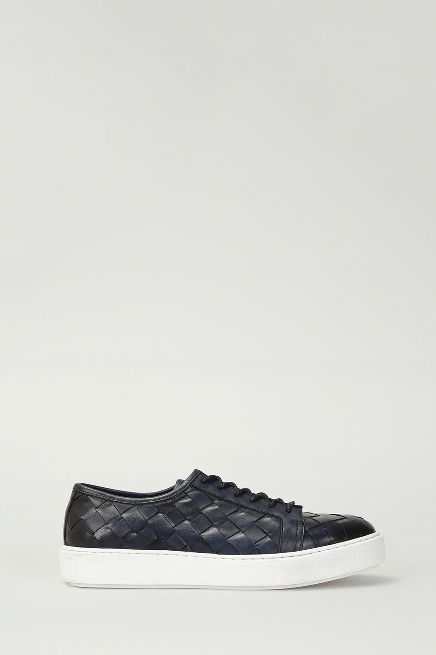 Braided Men's Leather Sneaker